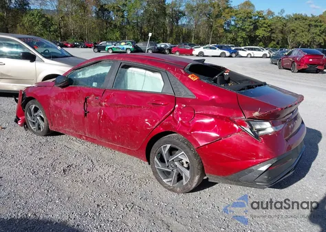 2025 Hyundai Elantra Sel Sport из США, поврежденный, VIN KMHLM4DG3SU900236